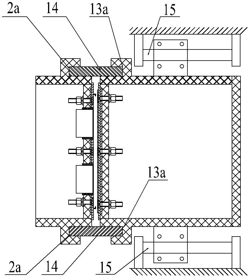 Vertical plating tank with independent adjustable function