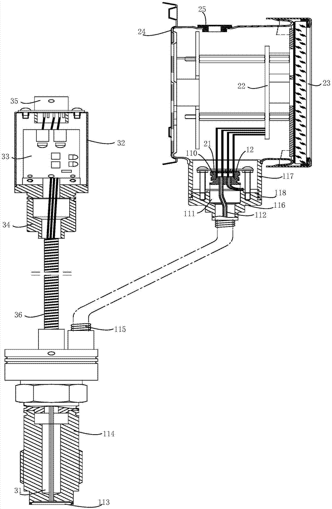 Diaphragm-type digital pressure gauge