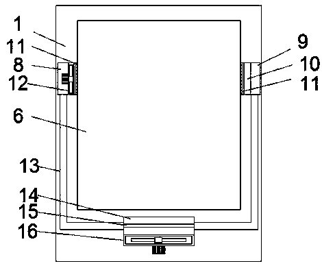 Electric control cabinet device capable of preventing dust and removing heat