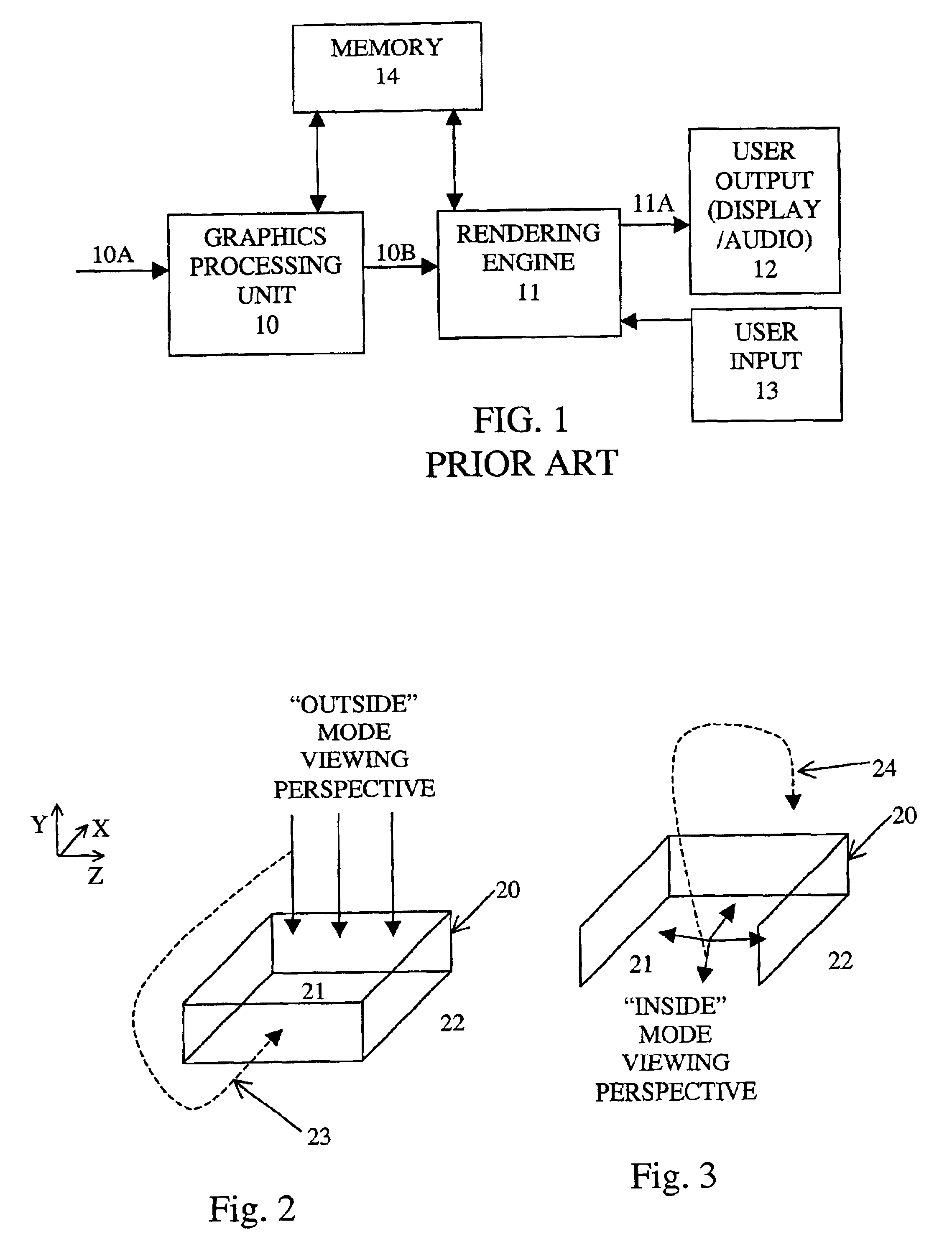 User interface and method for interacting with a three-dimensional graphical environment
