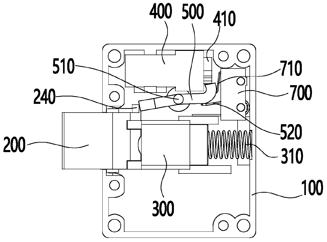 Automatic reversing lock box