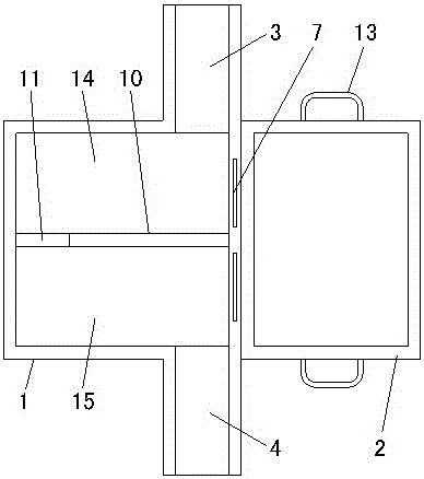 A method and device for setting up a road grit chamber