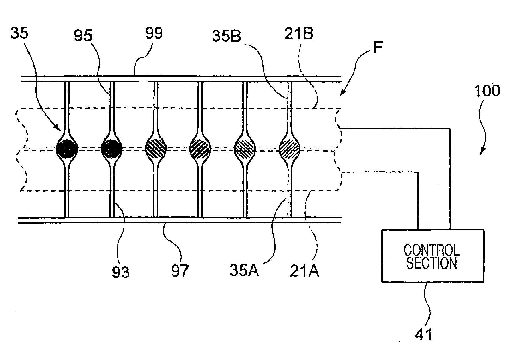 Intra-microchannel mixing method and apparatus