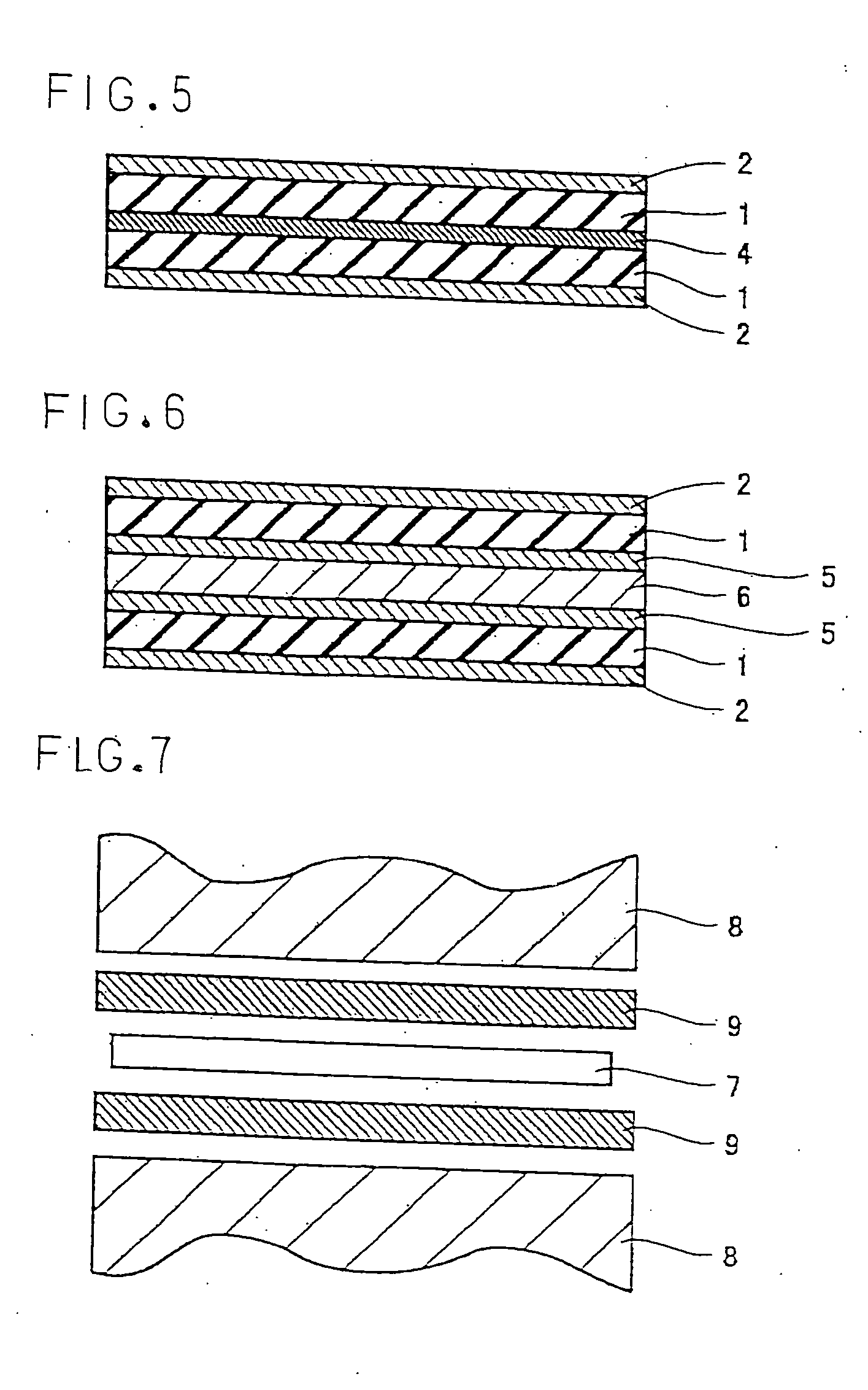 Cushioning material for hot pressing and process for producing the same