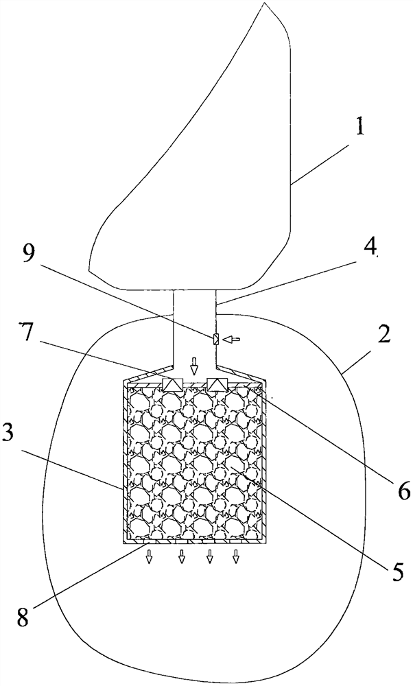 Chemical oxygen fire-fighting self-rescue respirator