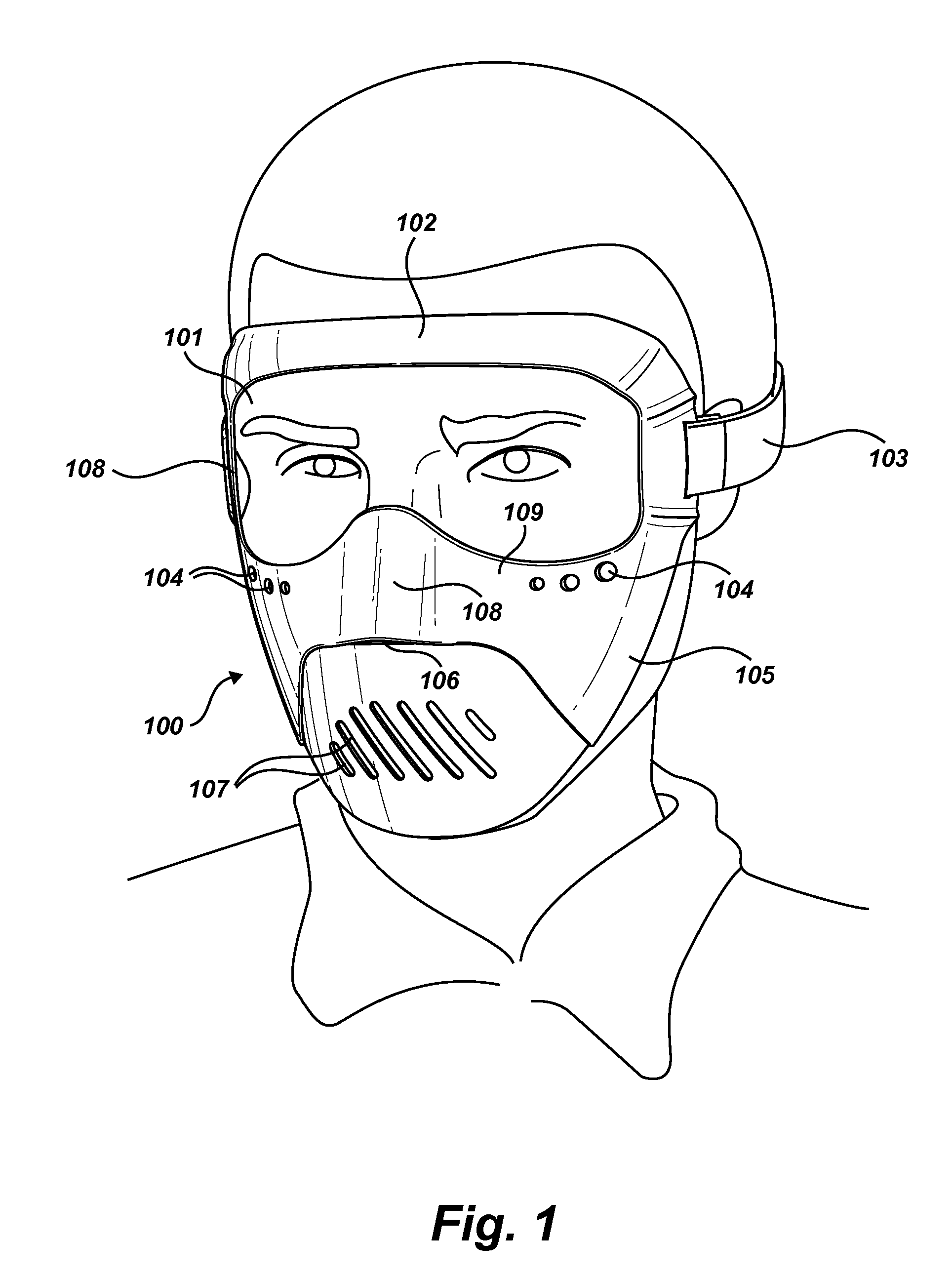 Rigid Mask for Skiing and Snowboarding