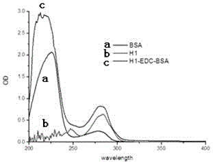Synthesis method of high-sensitivity carbendazol complete antigen