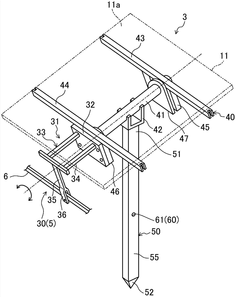 Photovoltaic panel unit, photovoltaic power generation system, and method for installing photovoltaic power generation system