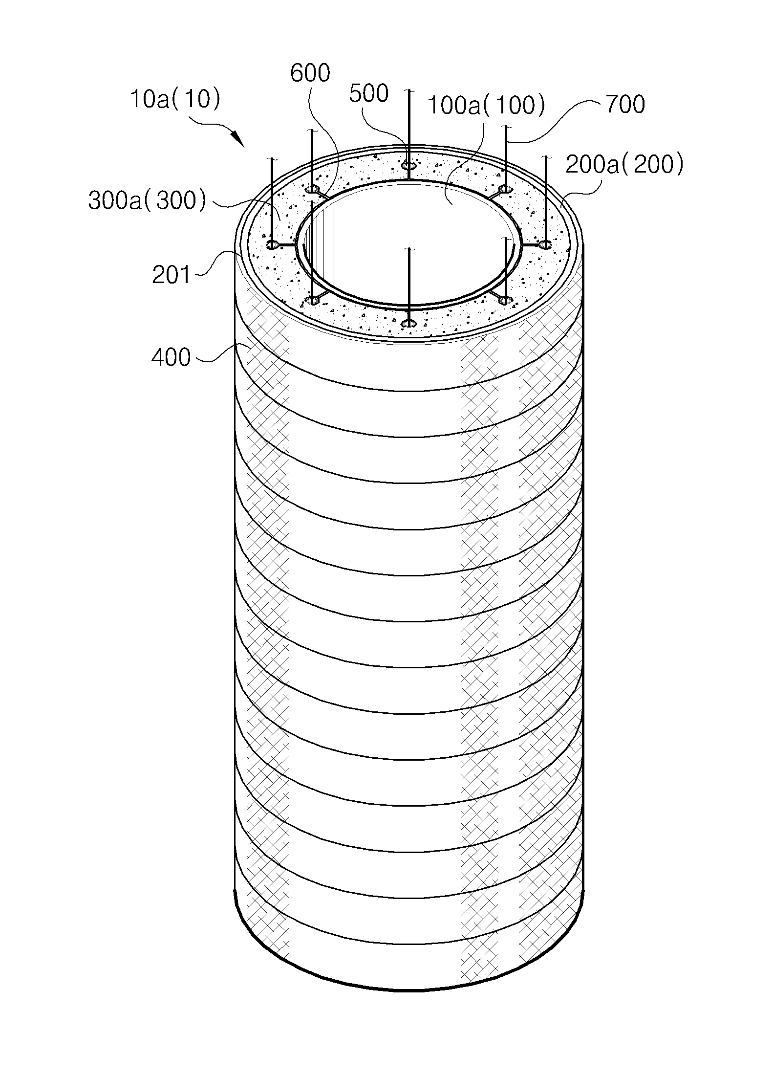 Hollow structure, and preparation method thereof