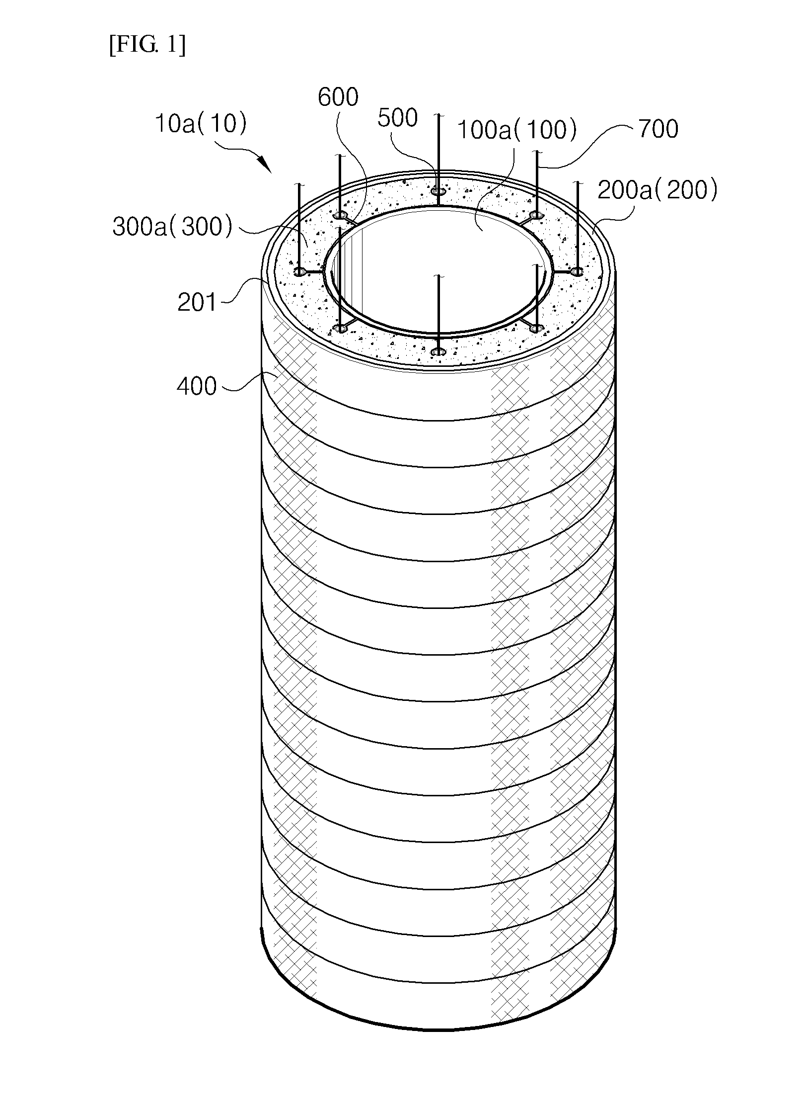 Hollow structure, and preparation method thereof