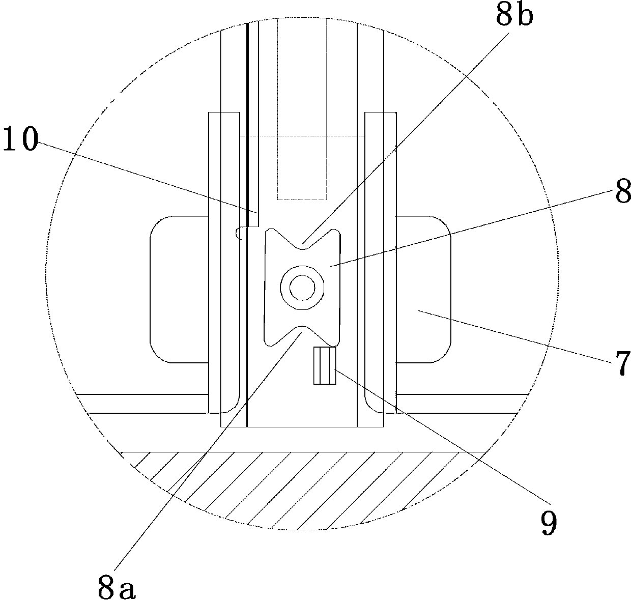 Lifting mechanism and tea making pot comprising same