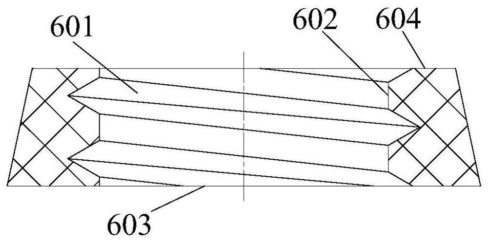 Sealing structure of ingot bladder and ingot bladder with same