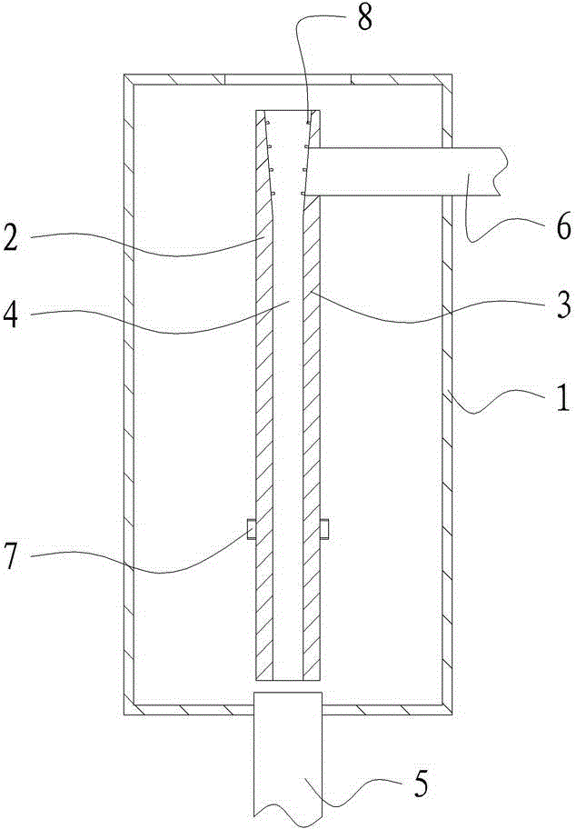 Jet device with plurality of parallel channels