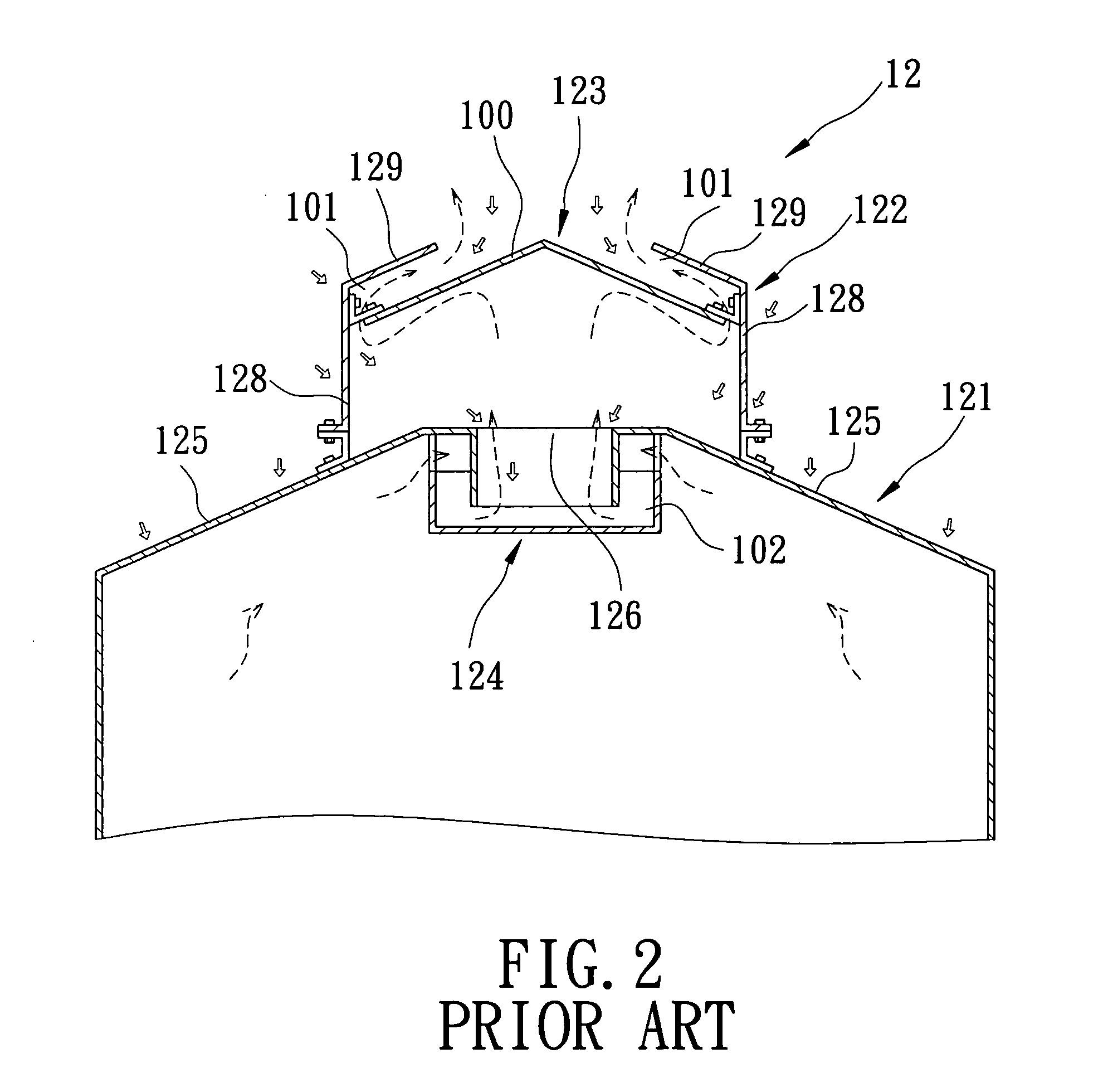 Ventilated roofing surface