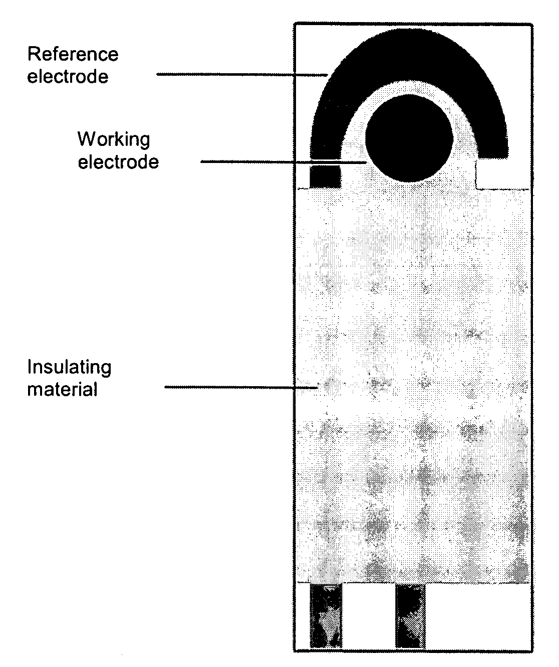 Process for the preparation of modified electrodes, electrodes prepared with said process, and enzymatic biosensors comprising said electrodes