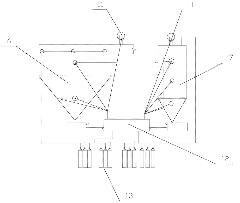 System and method for calcining cement clinker through lignite safely in large amount