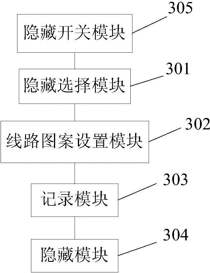 Method and system for displaying and hiding application icons and mobile terminal