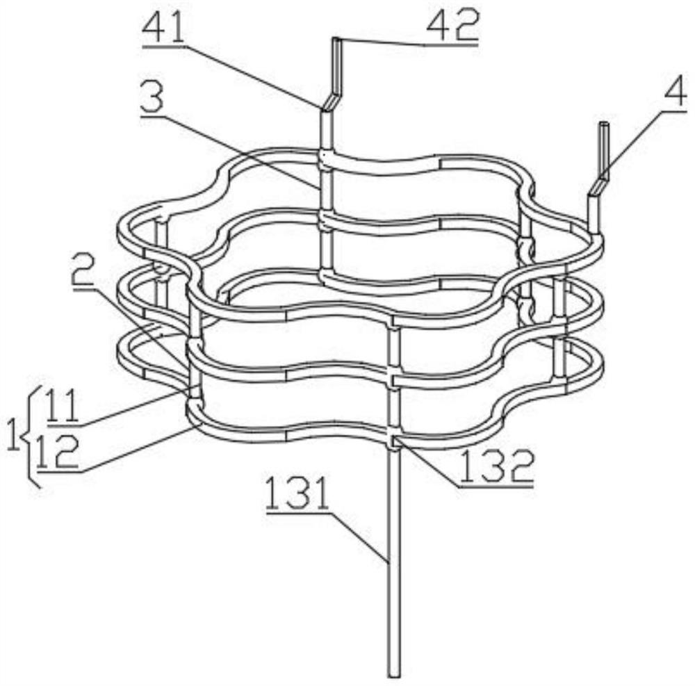 Multi-layer grounding protection device and operation system thereof