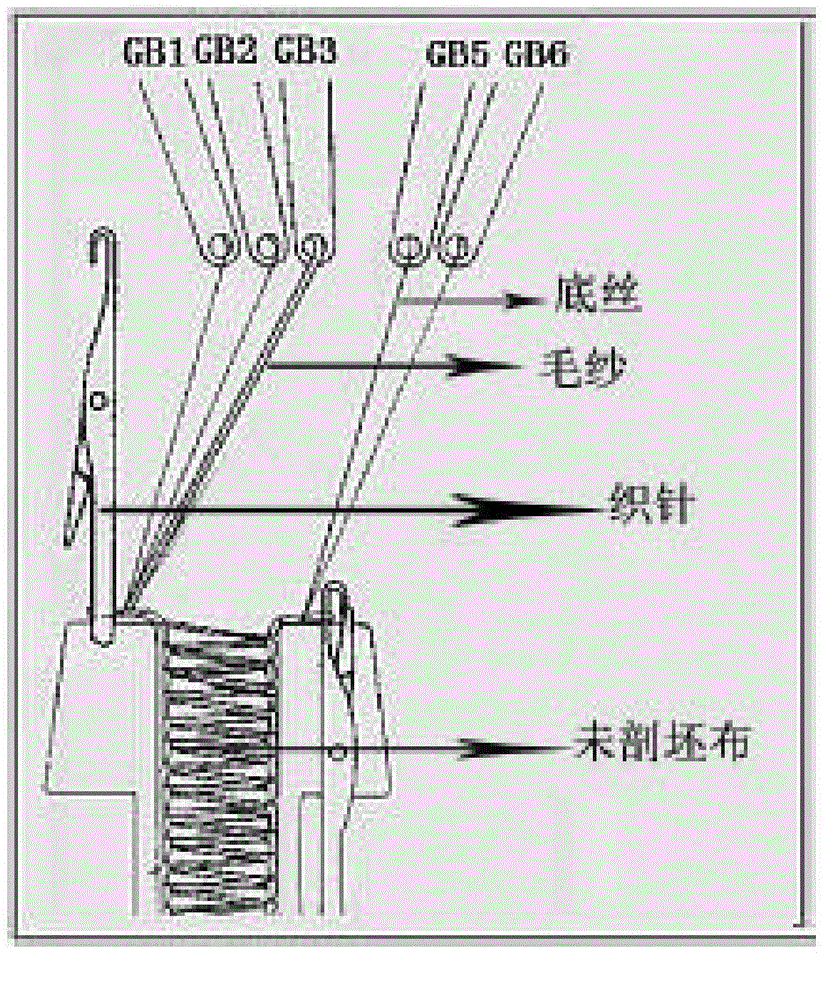 Moisture-absorbing heating ground mat and production method thereof