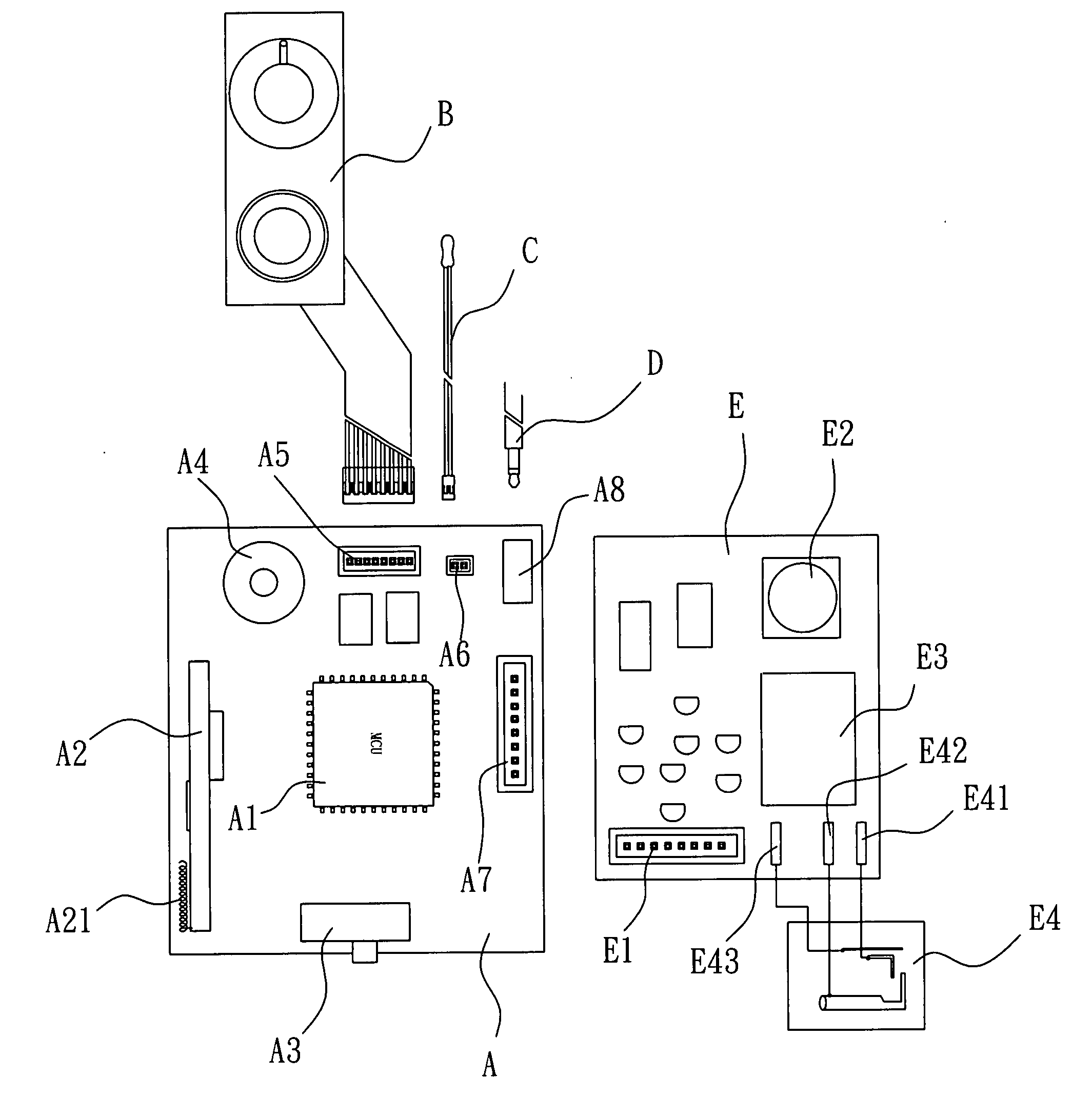 Device for remotely controlling ignition of a gas appliance by transmitting and receiving RF waves