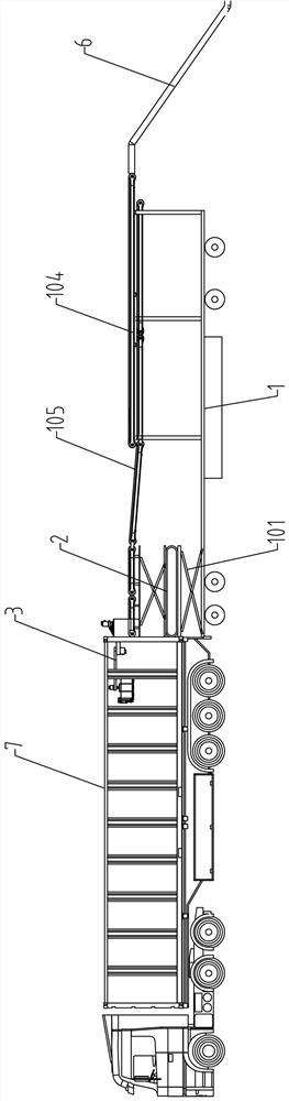 Movable manipulator stacking car loader and goods loading method thereof