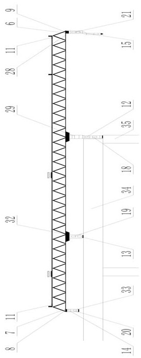 Anti-collision system for bridge girder erection machine