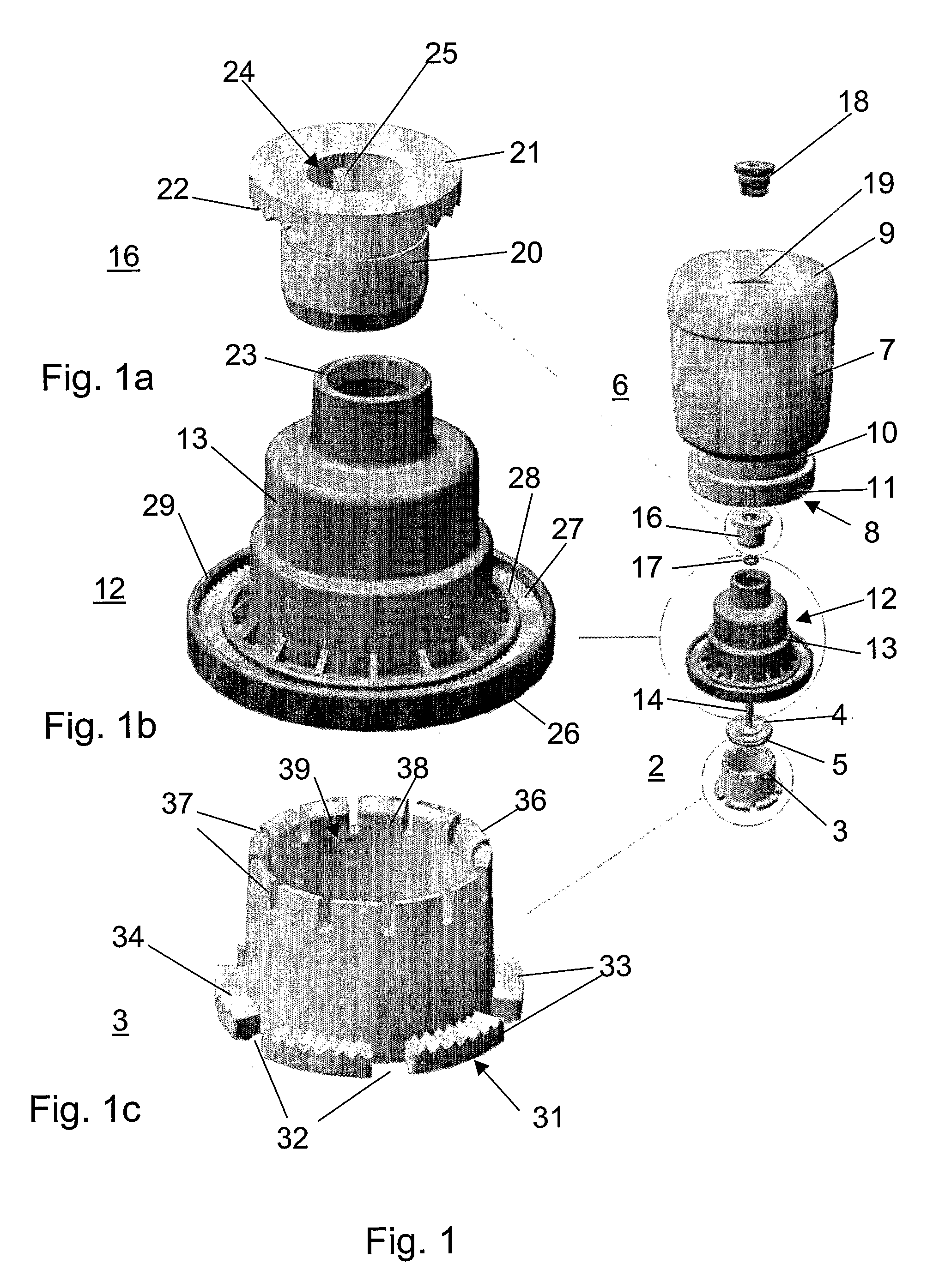 Pressure Control Device for a Fluid Dispensing Container