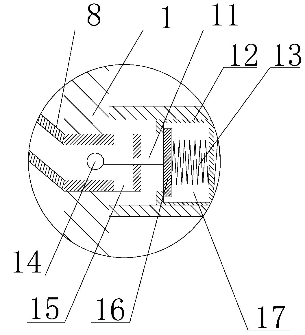 Method for using high-pressure rotary jet grouting pile nozzle for road and bridge construction