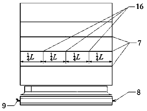 Automatic anti-freezing device for power station direct air cooling unit based on louver wind shield