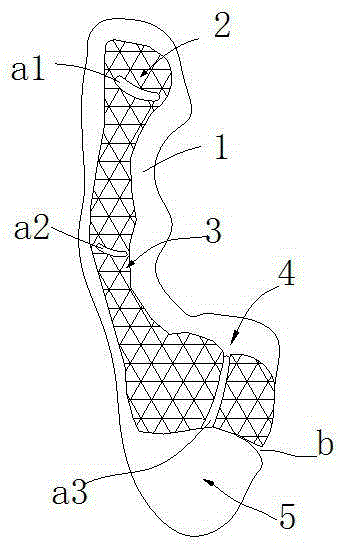 Size adjustable filling shoe and opening method thereof