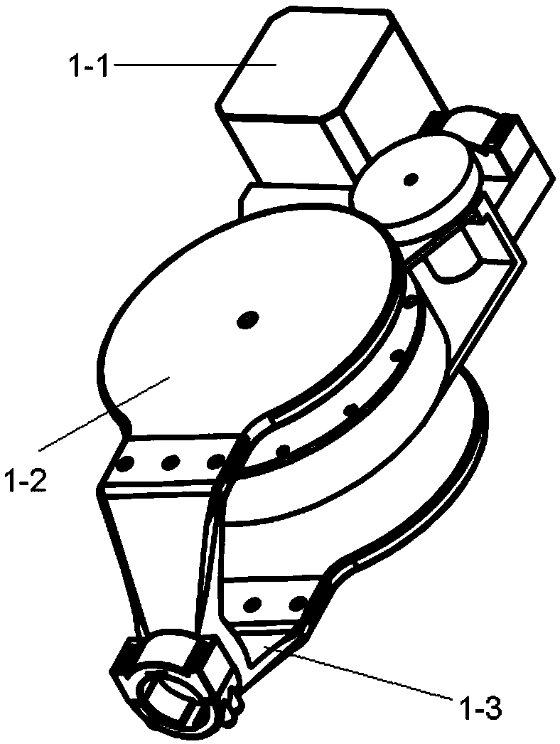 Human bionic knee joint and hip joint transmission system