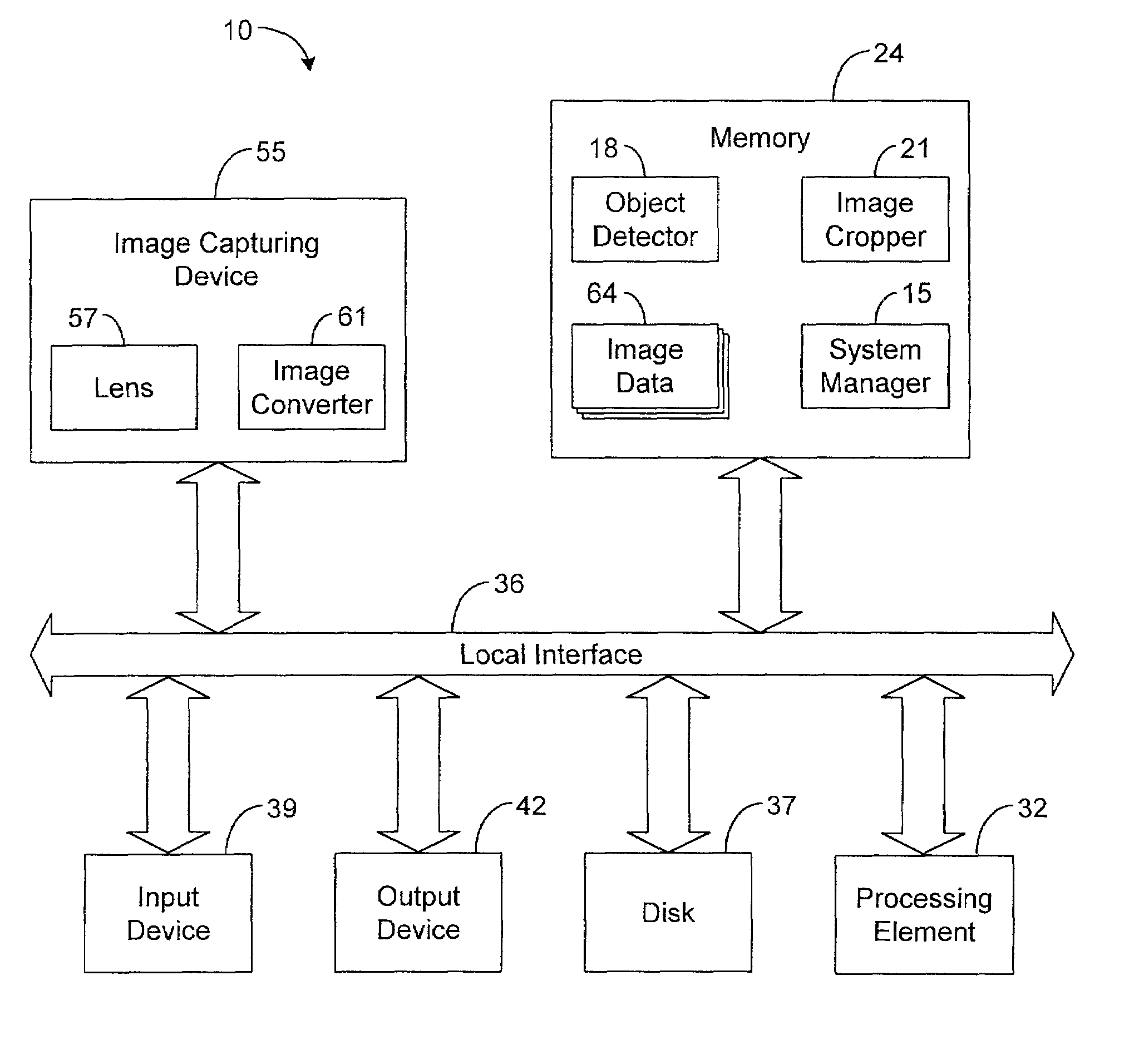 System and method for automatically cropping graphical images