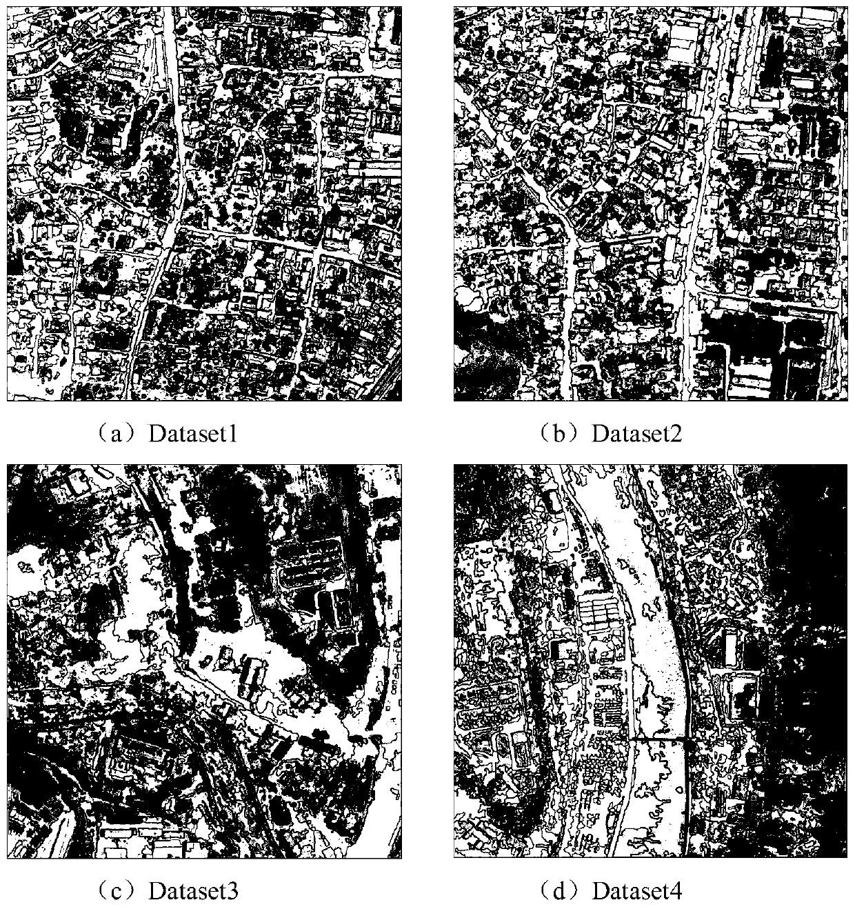 Remote sensing image earthquake damage building identification method based on decision tree and feature optimization