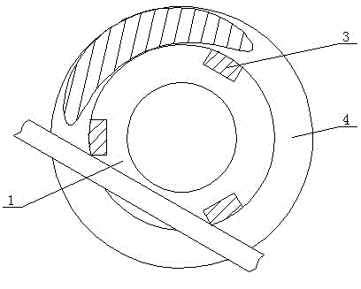 Tubular spiral space lattice structure steel bar connector and construction method of tubular spiral space lattice structure steel bar connector