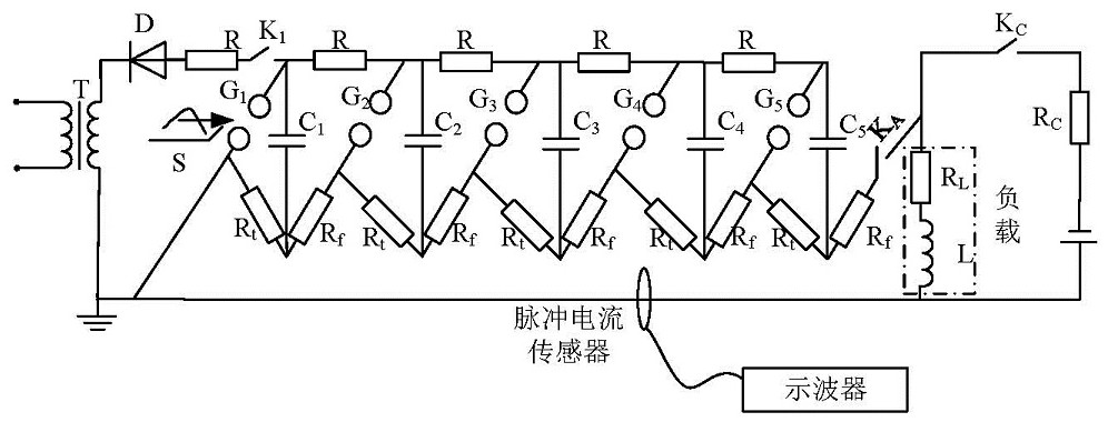 A strong current continuous wave generator for aircraft lightning test