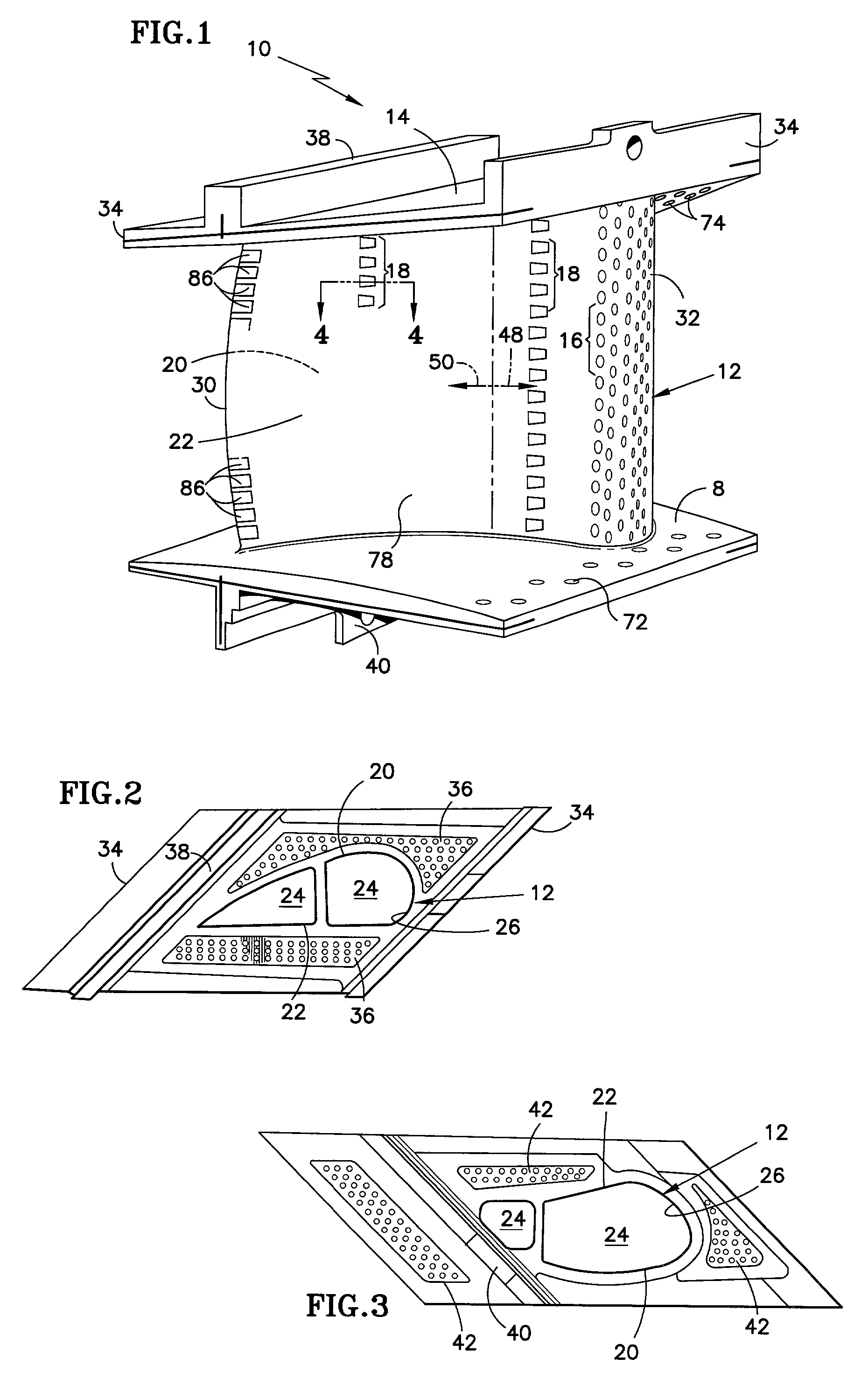 Method for repairing an apertured gas turbine component