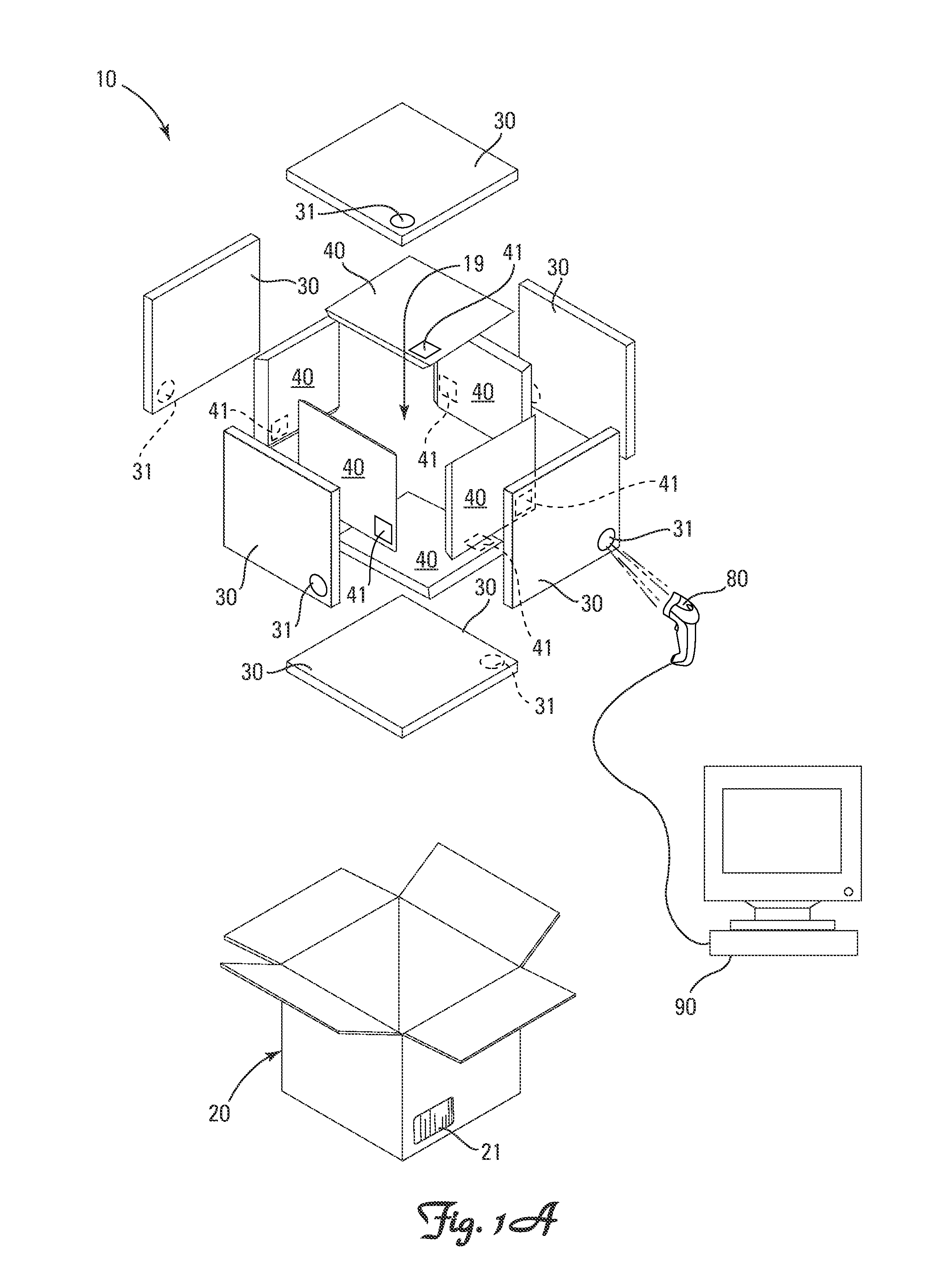 Scheduled component retirement system and method for shipping container components