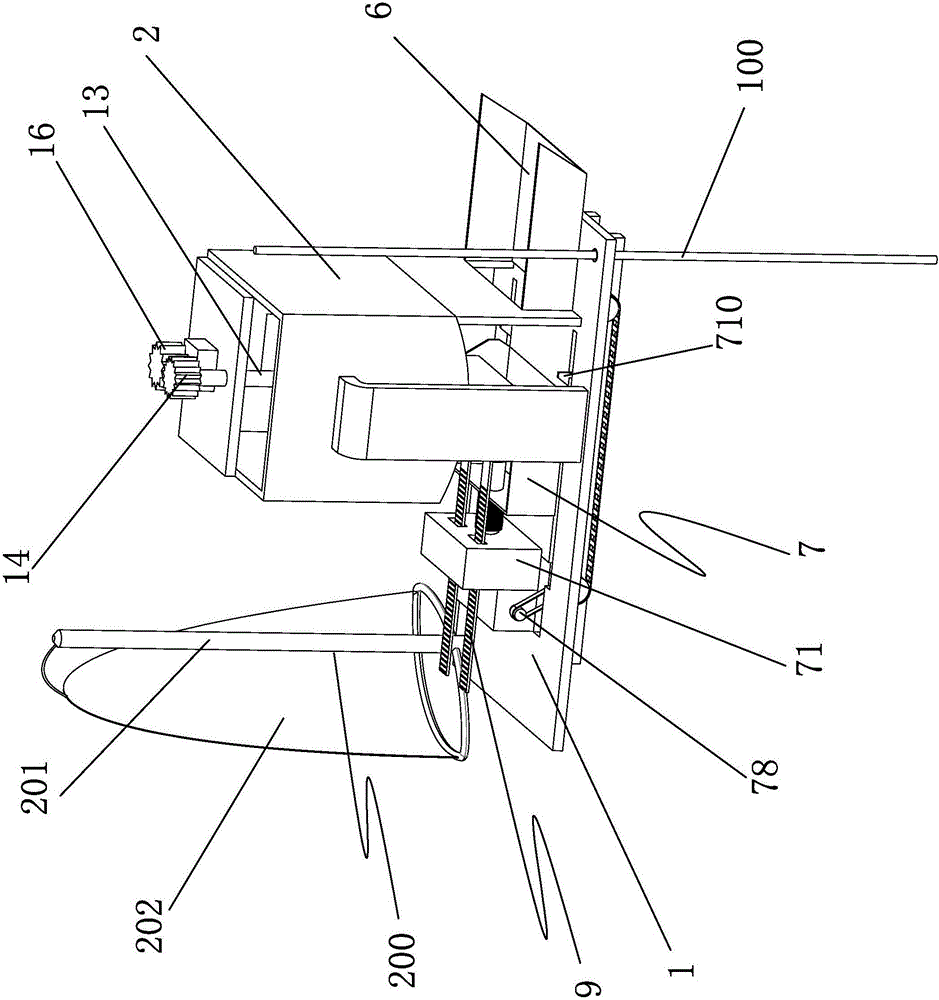 Hollow-square-shaped water purifying fish pond culture equipment