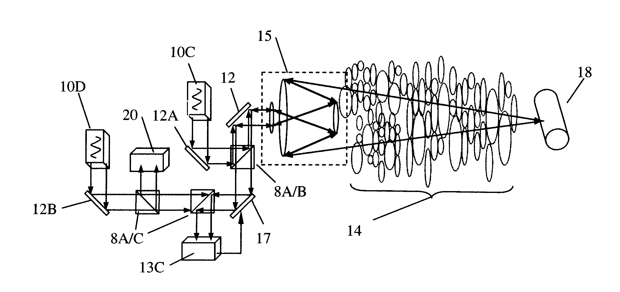 Non-cooperative laser target enhancement system and method