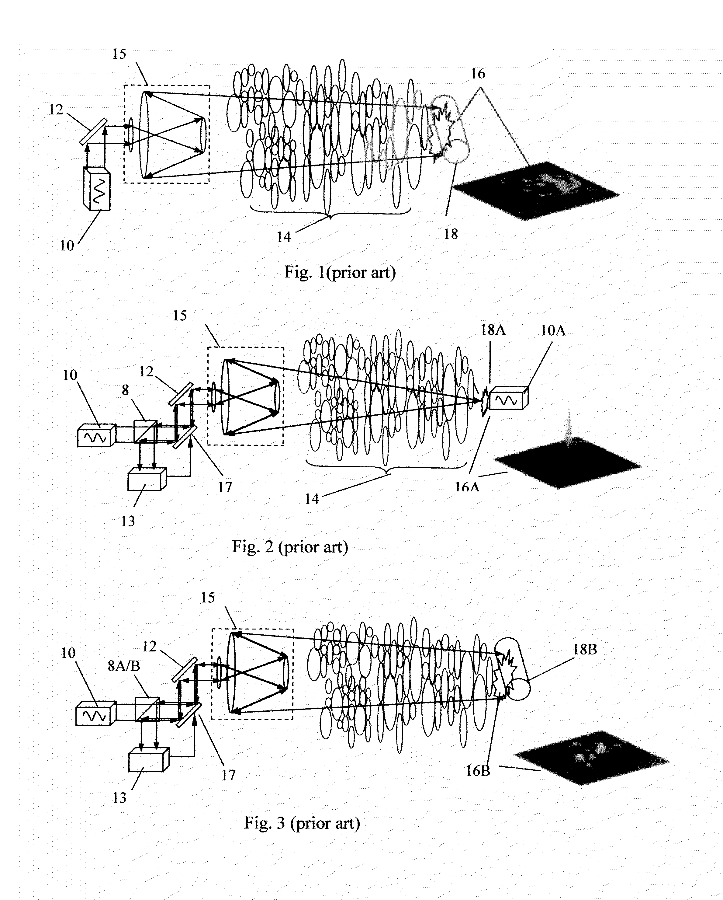 Non-cooperative laser target enhancement system and method