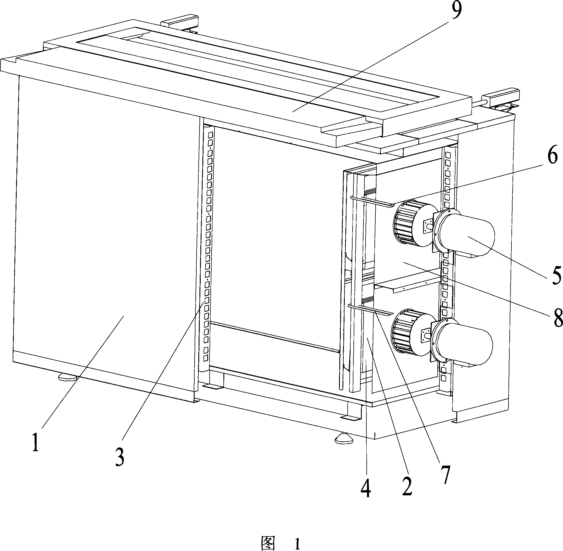 Energy circulation device of spraying assembly line