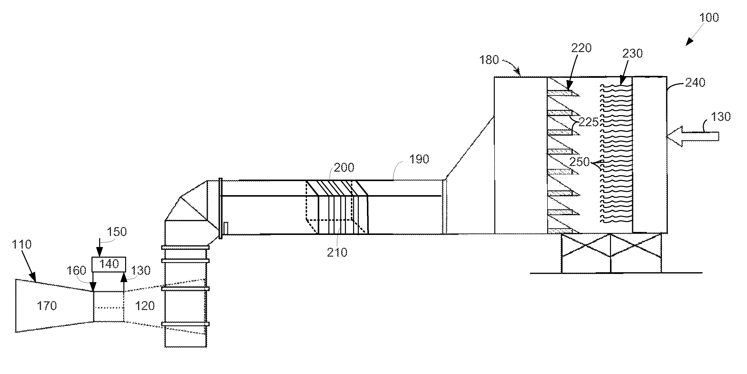 Turbine inlet air system