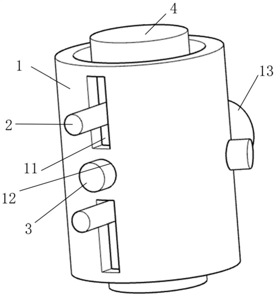 Cleaning device for soft tissue on surface of long bone