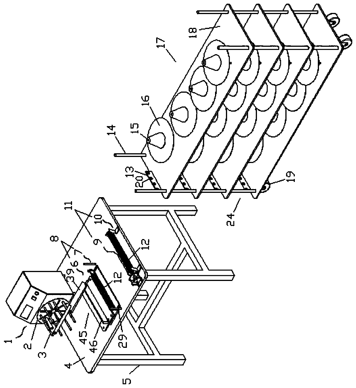 Secondary line manufacturing system and method for electrical cabinet