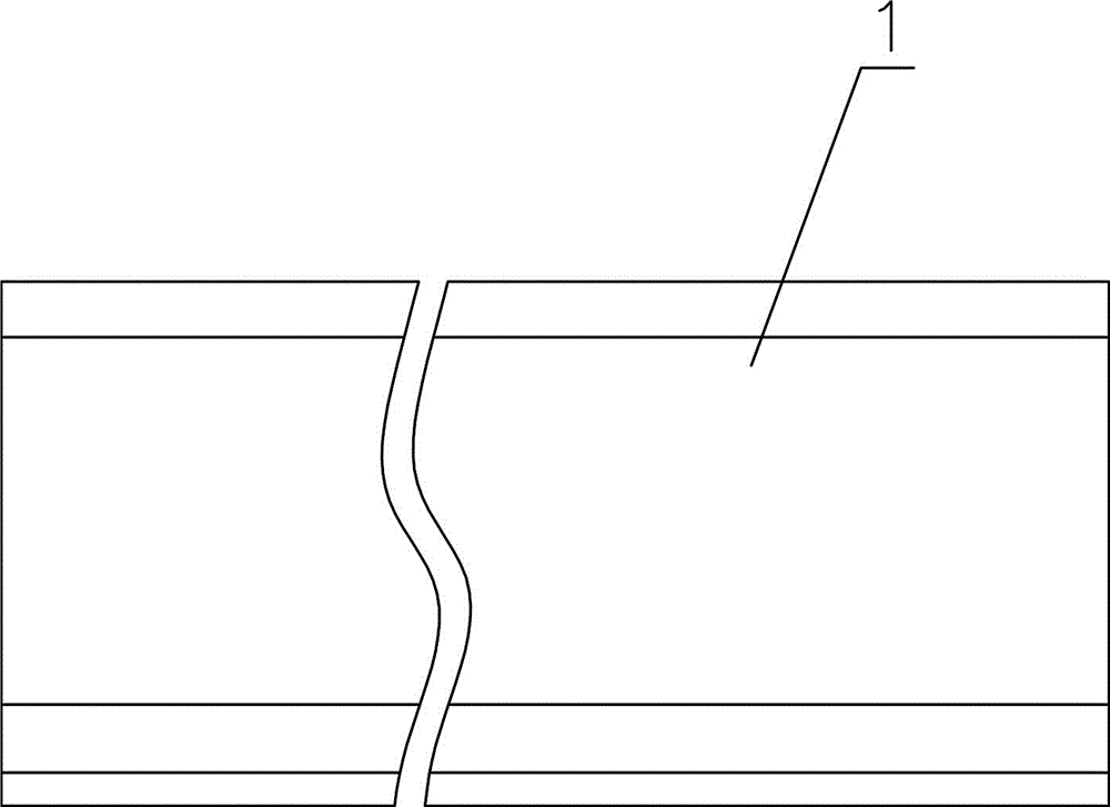 Rolling processing method of sealing tooth lobe of exhaust connection pipe