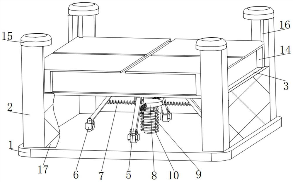 Computer server anti-collision packaging equipment