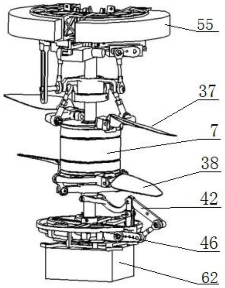 Micro coaxial double-propeller unmanned aerial vehicle