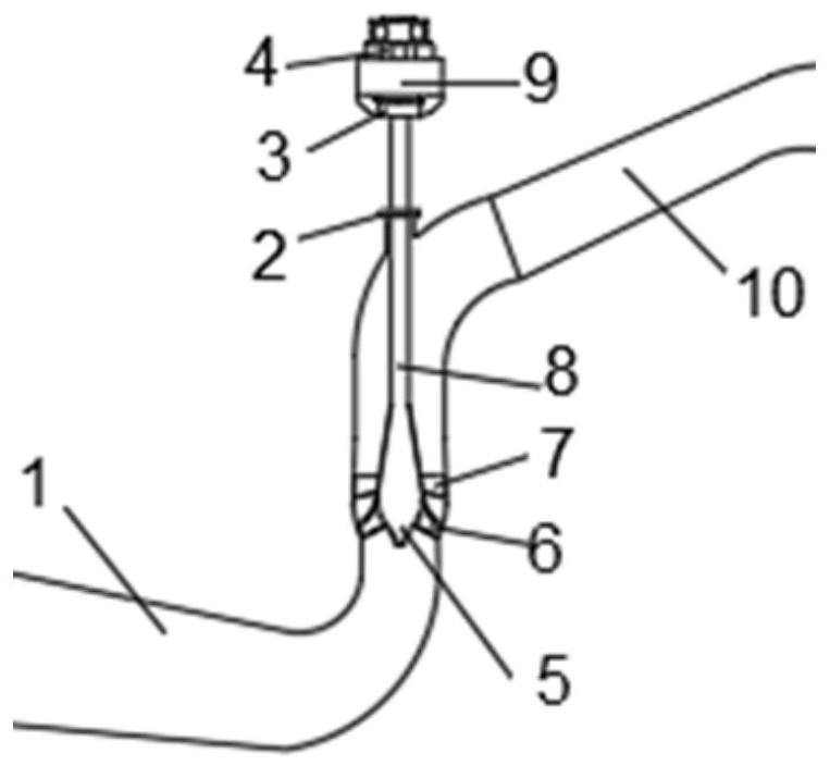 A vertical axial flow pump
