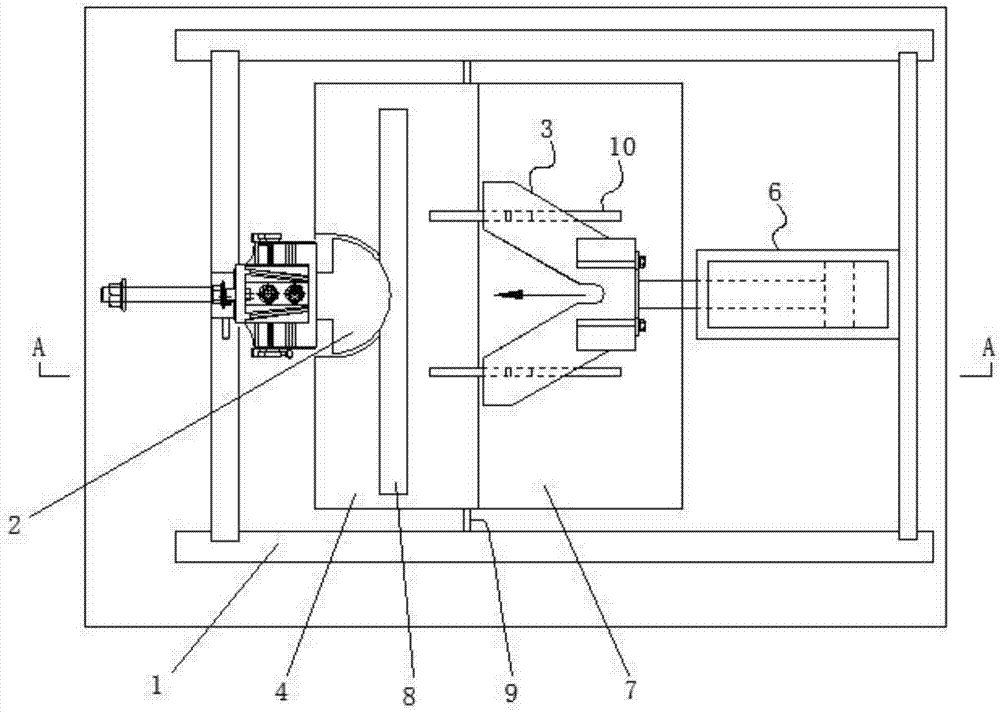 Horizontal steel tube bending machine