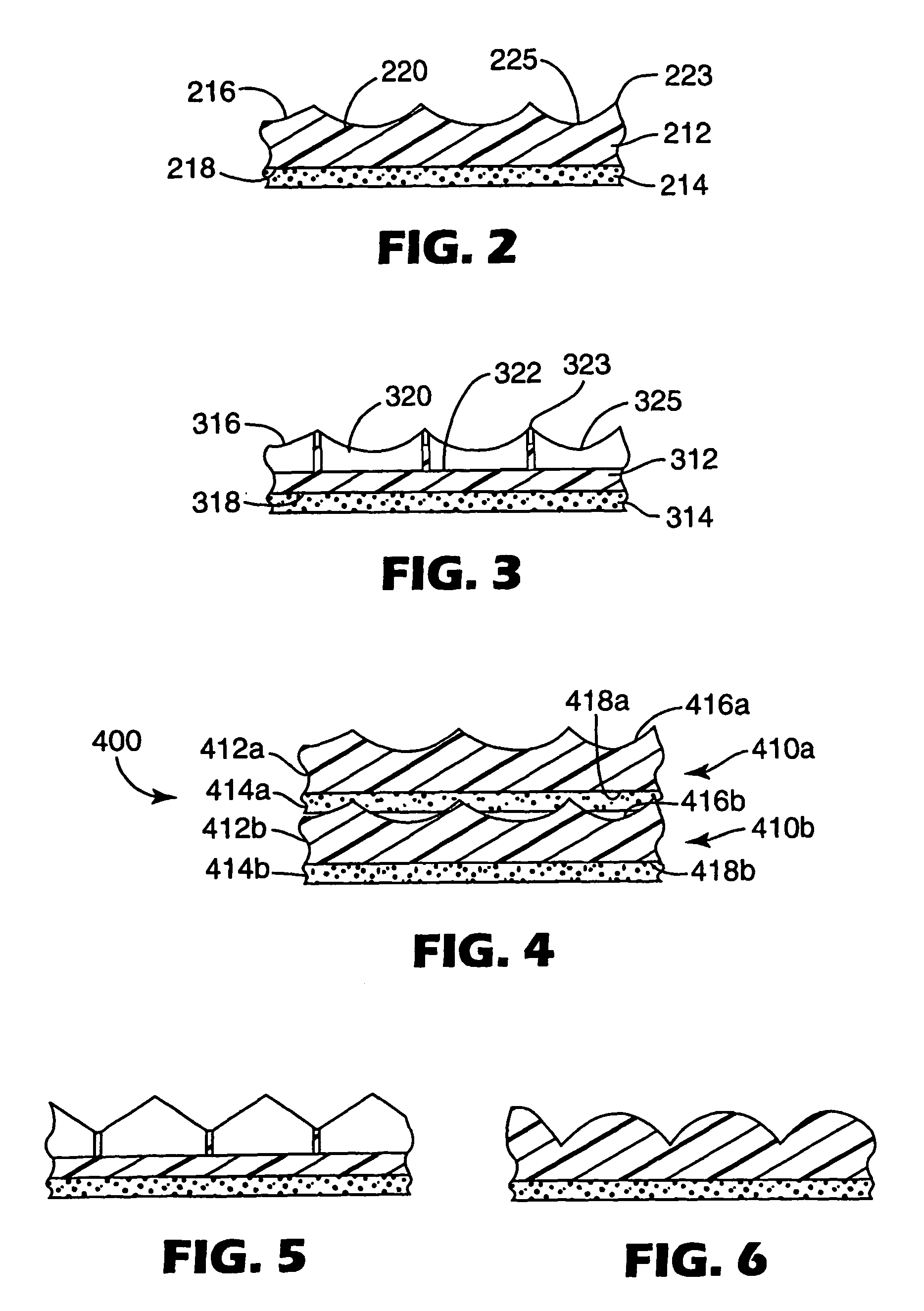 Complex microstructure film